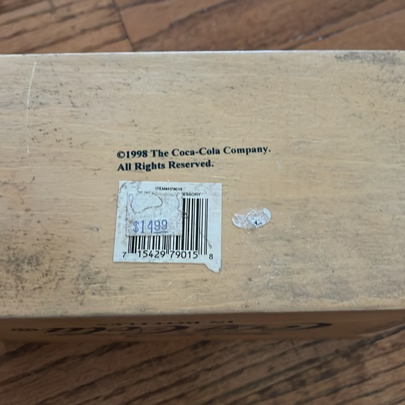 Coca-cola mini crate with 3 glasses - Picture 7 of 7